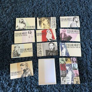 Taylor Swift The Eras Tour VIP Postcard Post Card Set with Box VIP Exclusive